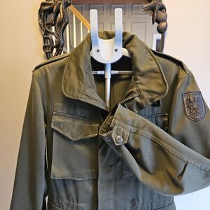 Vintage Austrian Military Field Jacket Bundesheer Heereseigentum 88 Hooded M65